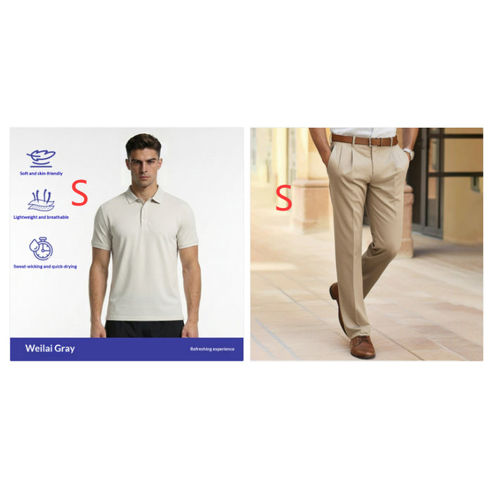 Summer Men's Sports Short-Sleeved Solid Color T-Shirt