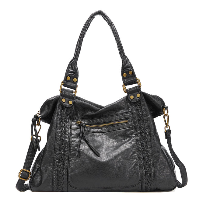 Retro Y2K Edgy Biker-style Shoulder Crossbody Bag