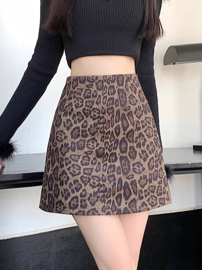 A-line Dress For Plus-size Women Slimming High-waisted Bodycon Skirt