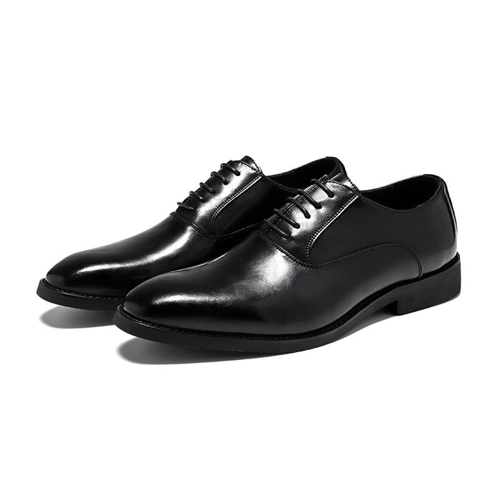 New Mens Pointed-toe, British-style, Minimalist Business Dress Shoes