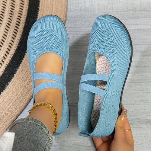 Children's Fly Woven Mesh Leisure Pumps