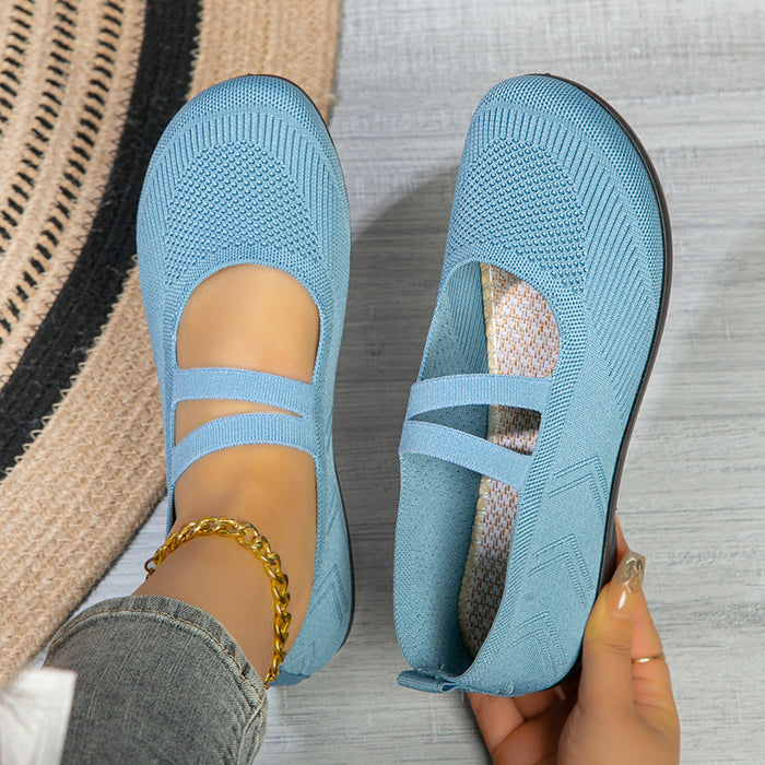 Children's Fly Woven Mesh Leisure Pumps