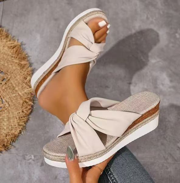 Cross-border Foreign Trade Large-size Fish-mouth Women's Sandals