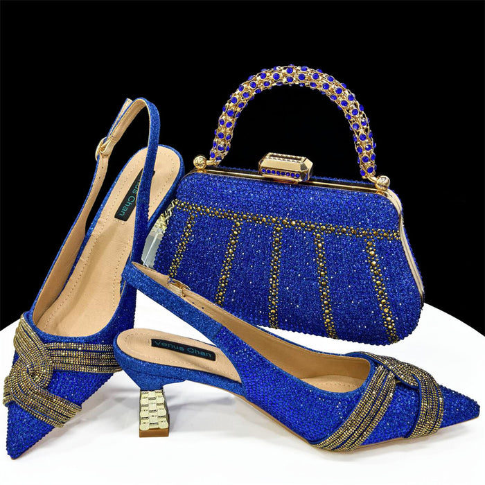 European And American Shoe And Bag Set Combination